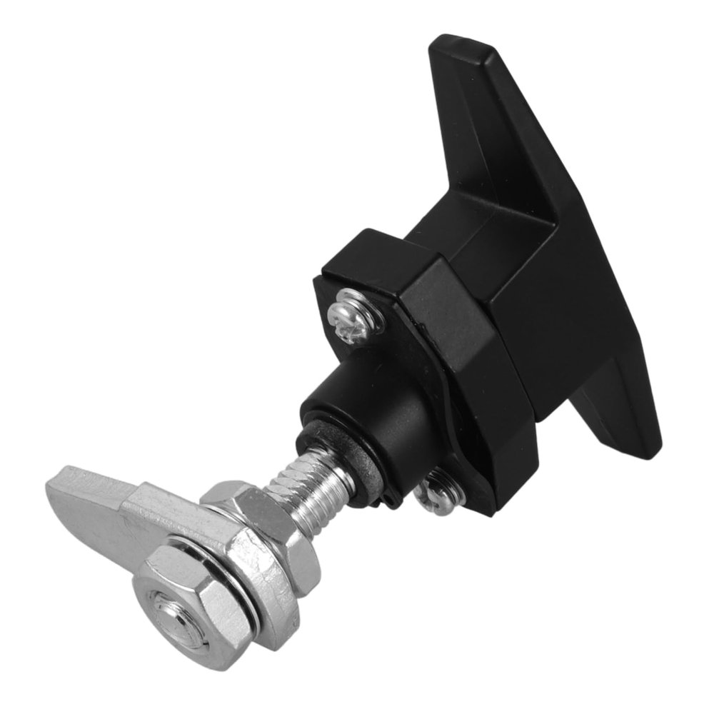 KONTONTY T-Handle Cabinet Lock with Gaskets, Zinc Alloy, for Tool Cabinets