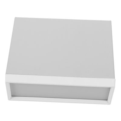 HOMSFOU Iron Electronics Project Enclosure, Gray DIY Junction Box with Front and Back Panels