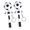 VILLFUL Football Plastic Ballpoint Pens, 2-Pack, Keychain view 1