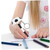 VILLFUL Football Plastic Ballpoint Pens, 2-Pack, Keychain view 2