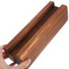 Wooden Mirror Holder with Slot, Non-Slip and Smoothly Polished view 3