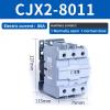 CJX2 4011-9511 AC Switch for Industrial Equipment, 24/36/48/110/220/380 V, Pure Copper Coil, 1 NO + 1 NC, 1 Piece (CJX2-8011, 110 V) view 2