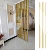 Square Gold Room Divider Posts, 220 cm, 5-Piece Set view 1