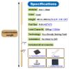 Square Gold Room Divider Posts, 220 cm, 5-Piece Set view 2