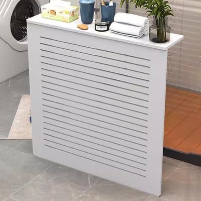 MTSYXYM Radiator Cover, Heat Pump and AC Enclosure, Privacy Screen, High Load Capacity, Single Side Panel, Easy Assembly, for Office, Hallway and Living Room (L45 × H75 × D25 cm)