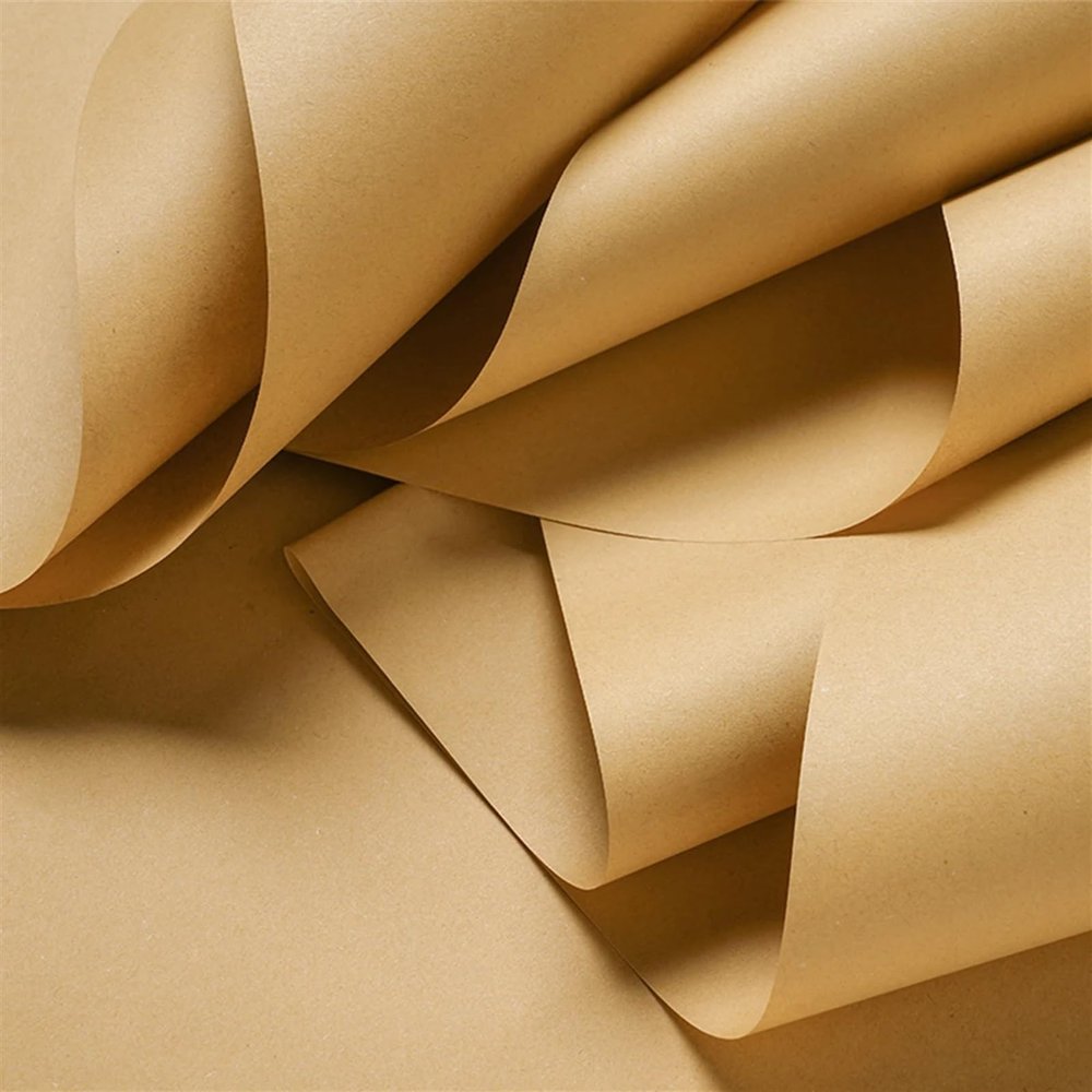 Brown Kraft Paper Roll for Gift Wrapping and Crafts, 30 cm x 10 m