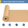 Brown Kraft Paper Roll for Gift Wrapping and Crafts, 30 cm x 10 m view 2