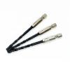 3/15-Piece Black Twist Drill Bits, 3/4/5 mm, HSS Nitrided, for Wood and Metal, 1/4 in (6.35 mm) Hex Shank (3PCS 4MM) view 1