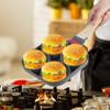 MYVVKIA 4-Hole Pancake and Egg Frying Pan view 2