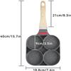 MYVVKIA 4-Hole Pancake and Egg Frying Pan view 4
