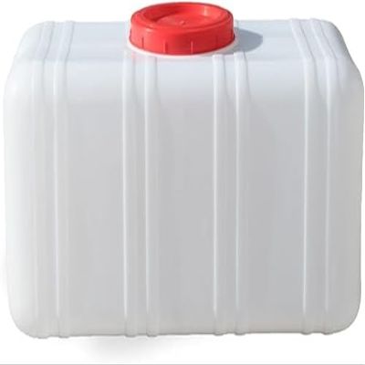 Horizontal Water Storage Tank Made of Food-Grade Plastic with Large Capacity, Lid Valve, and Handle