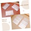 PVC Price Tag Label Holders, 120 pcs, for Wire Shelving view 2