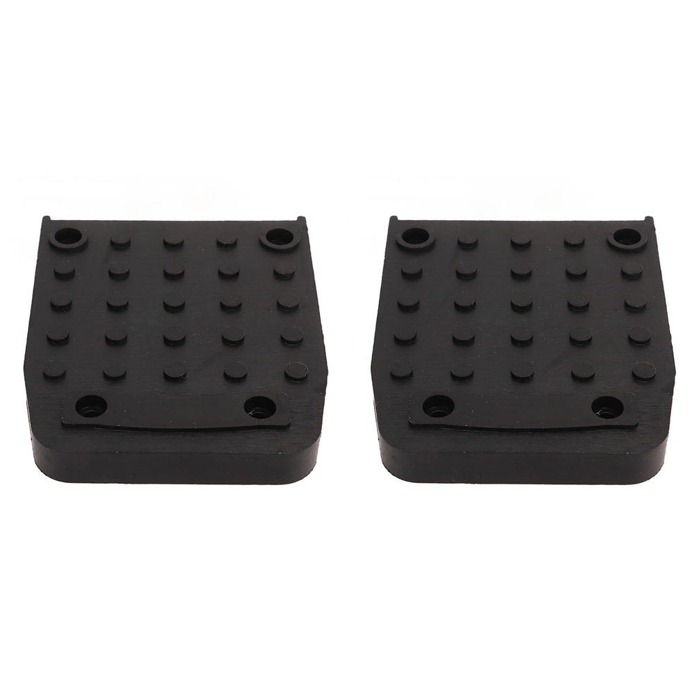 Anti-Slip Pads for Drywall Stilts, Nylon and PVC, 105 x 84 x 12 mm