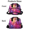 Softball Night Galaxy Insulated Lunch Bag with Shoulder Strap view 3