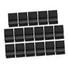 Solar Cable Clips, 50-Piece, Black Plastic, for Photovoltaic Modules view 1