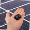 Solar Cable Clips, 50-Piece, Black Plastic, for Photovoltaic Modules view 2