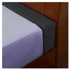 Mattress Gap Filler Pillow for Bed and Headboard, Black, 150 x 15 x 20 cm (59 x 6 x 8 in) view 1