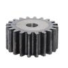 2M 13-Tooth Spur Gear, Bore, Low-Carbon Steel, Without Step view 1
