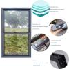 XILYZMO White Flush-Mount Sliding Service Window, 85 x 100 cm view 3