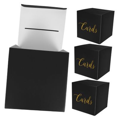 TOPBATHY Rustic Wedding Card Box for Photos and Graduation