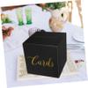 TOPBATHY Rustic Wedding Card Box for Photos and Graduation view 3