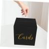 TOPBATHY Rustic Wedding Card Box for Photos and Graduation view 4