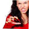 Mikinona Cosplay Witch Fingers, 10-Piece Set with Long Red Nails view 2