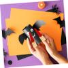 Mikinona Cosplay Witch Fingers, 10-Piece Set with Long Red Nails view 3