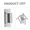 Concealed Stainless Steel Door Hinge, Sturdy, Smooth-Operating, Silver view 2