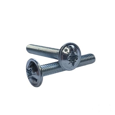 M4 Handle Screws for Kitchen, Bedroom, Drawers, Cabinets and Doors, Zinc-Plated, 50 mm, 10-Pack
