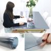 Matte Black PVC Table Protector, 65 x 80 cm, 3 mm Thick view 2