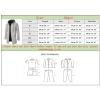 Men's Knit Cardigan with Hood, Zipper, Fleece Lining and Long Sleeves view 3