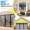 Magnetic Fly Screen Door, Black, 150 x 230 cm view 4