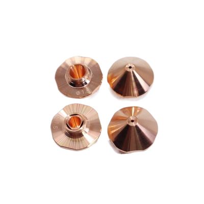CO2 Laser Beam Nozzle, Small Laser Nozzle, Single/Double Layer, 25 mm Diameter, H15, 1.0/4.0 mm Caliber, for WSX Fiber Laser Machines and CO2 Laser Cutting Equipment (3.5 mm, Double Layer)