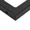 vidaXL Vanity Top with Steel Brackets and Solid Oak view 4