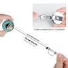 Retractable Penguin Badge Reel with Alligator Clip view 3