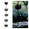 ABS Rain Chain for Gutters with Metal Links, 1.5 m/5 ft view 1