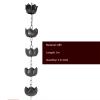 ABS Rain Chain for Gutters with Metal Links, 1.5 m/5 ft view 2