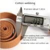 YunYunStrap Cotton Webbing for Bags, 5 Yards, 23+ Colors view 3