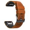 Leather Band for Garmin Fenix 7, 22 mm view 1