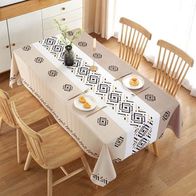 PHLCF Durable Wipeable Tablecloth, 137 x 160 cm
