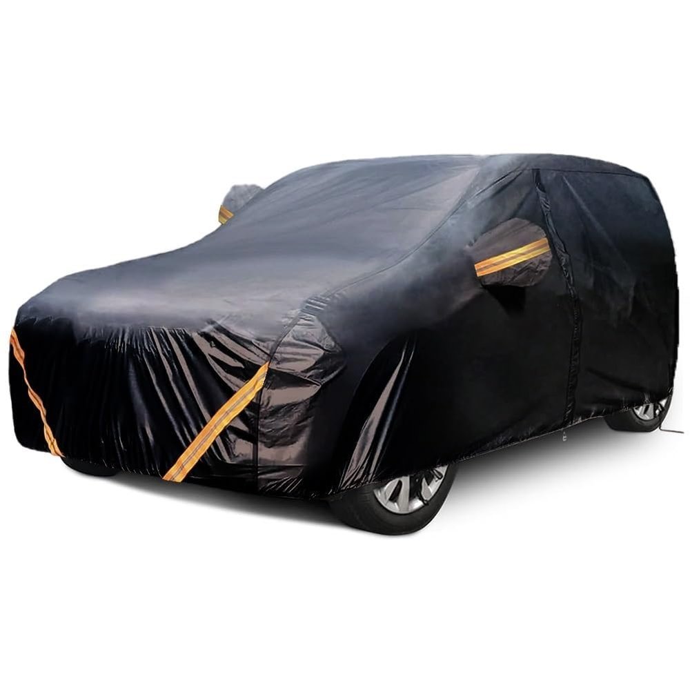 YXCMD Car Cover for Land Rover Range Rover Sport 2014–2024, Outdoor Oxford Fabric, Full Coverage, Rain, UV, Dust and Wind Protection, Black