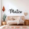 Zhongzhi Personalized Wooden Name Sign for Kids’ Room, 35 cm view 2