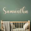Zhongzhi Personalized Wooden Name Sign for Kids’ Room, 35 cm view 4