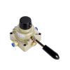 JMRTQMEC HV-02/HV-03/HV-04/HV200-02/HV300-03/HV400-04 3-Position 4-Way Rotary Valve with Pneumatic Manual Control (HV 03 W 12 mm) view 3