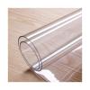 Clear Rectangular PVC Table Protector, 90 x 150 cm view 1