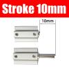 Compact Thin Air Cylinder SDA40, 50 mm Bore, 5–100 mm Stroke, Double-Acting, Aluminum Alloy Pneumatic Cylinder, 1 pc (10 mm Stroke, 50 mm Bore) view 2