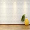 CORFOTO 3.5 x 3 m White Brick Wall & Wood Floor Photography Backdrop view 1