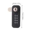 Angoily 3-Piece Mechanical Combination Locks for Cabinets, Steel Furniture, and Lockers view 3
