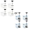 Stainless Steel Drawer Clamps, Fastening Clips, 4-Piece Set view 3